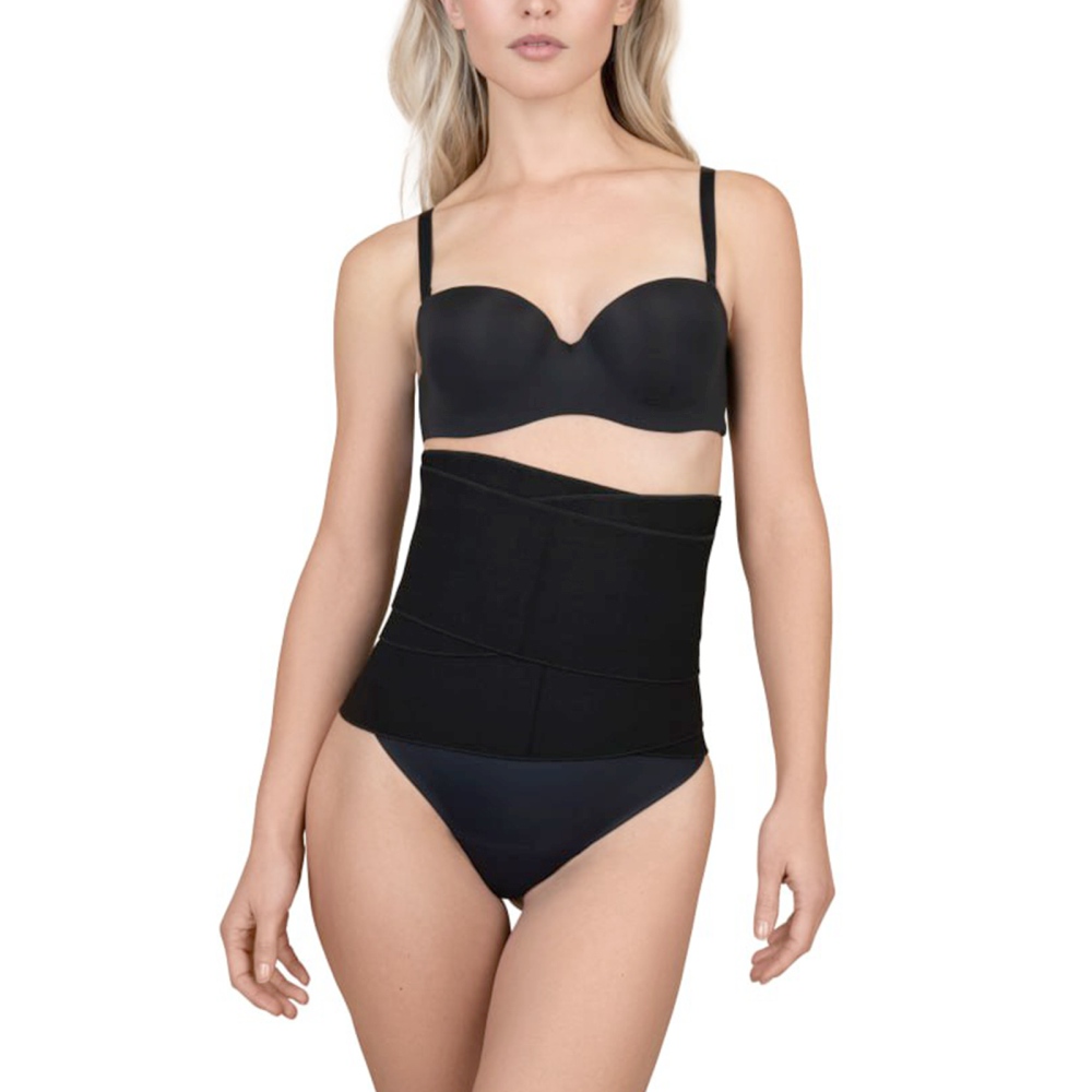 Bye Bra - Perfect Shape Waist Wrap Unterbrustkorsett für Taillentraining - Schwarz